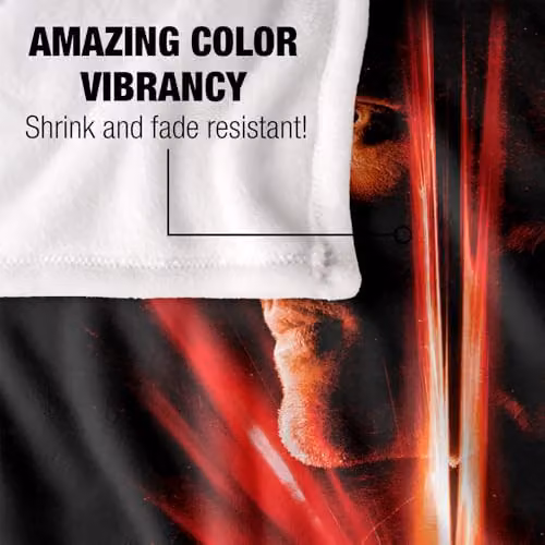 LOGOVISION Supernatural Sam Dean Castiel Red Portal Super Soft Fleece Throw Blanket, W: 152 cm, D: 127 cm – 3