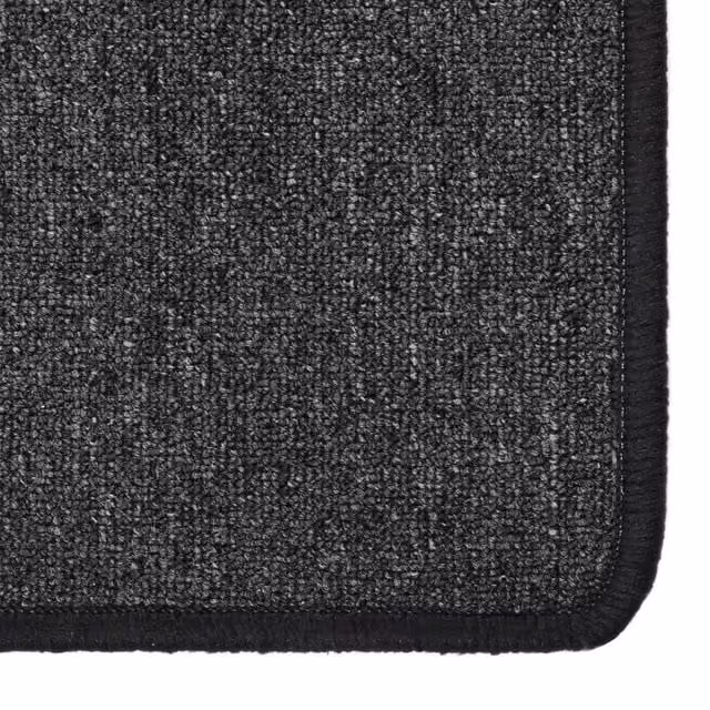 Berkfield Home Elegant Carpet Runner in Anthracite Grey, W: 50 cm, L: 150 cm