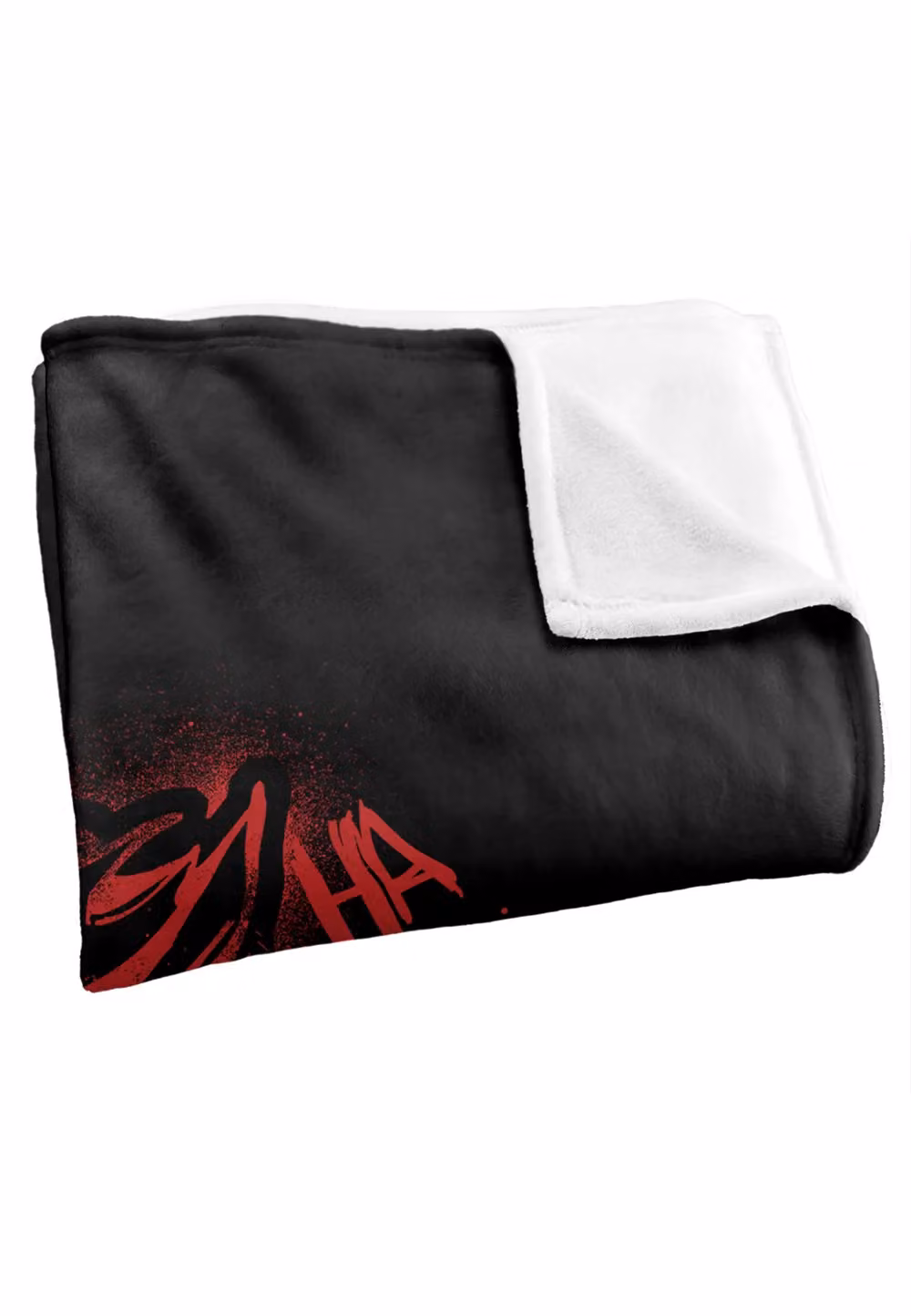 DC Comics Batman Joker Graffiti Blanket in White, W: 152 cm, D: 127 cm – 2