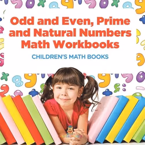 Baby Professor Odd and Even, Prime and Natural Numbers Math Workbook for Children, Multicolour