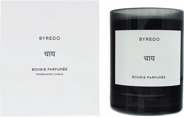 Byredo Fragranced Tabletop Candle in White, 240g, W/D/H: 13.3 x 13.3 x 10.3 cm