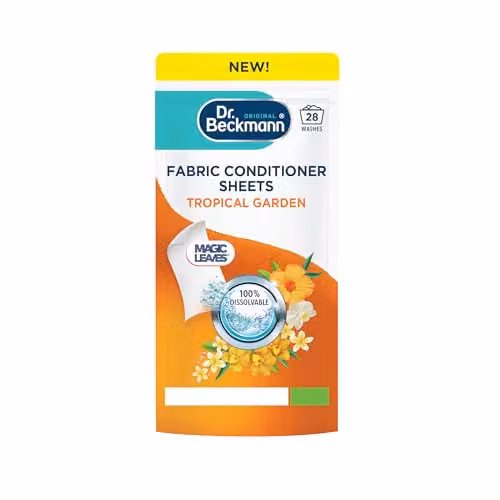 Dr. Beckmann Fabric Conditioner Sheets, Tropical Garden, 14 Sheets – 2