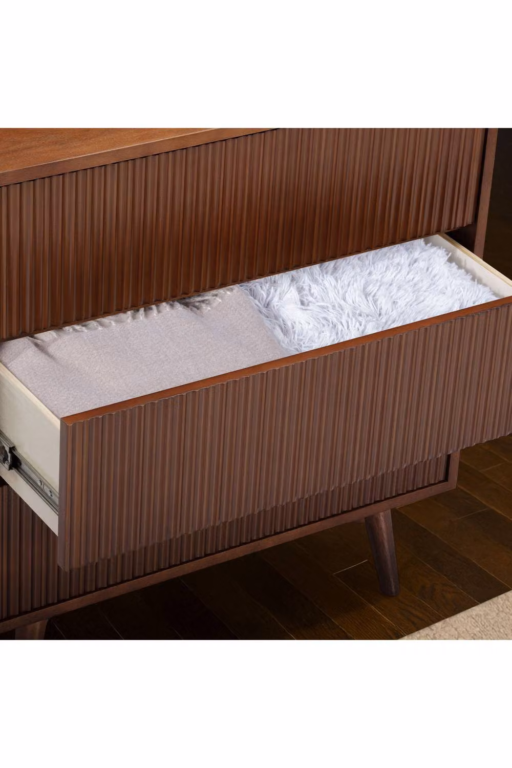 Teamson Home Tremolo 3 Drawer Bedroom Dresser in Brown – 4