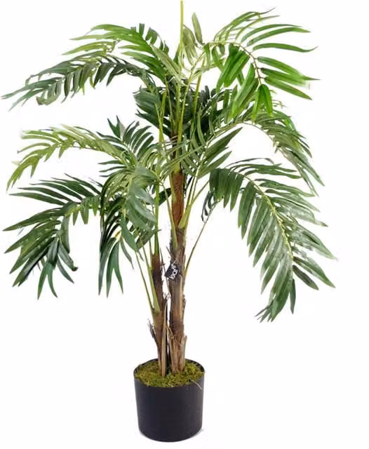 Leaf Large Realistic Artificial Palm Tree in Green