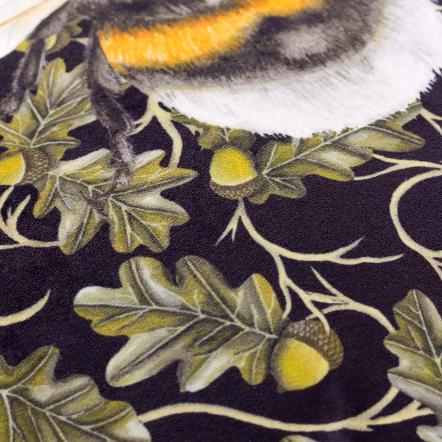 Wylder Nature Braywick Orville Bee Multicolour Velvet Piped Square Cushion, W x D: 43 x 43 cm – 4
