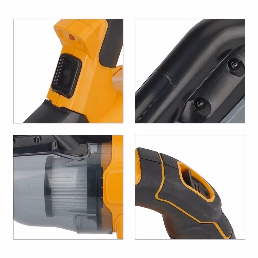 Kelvenix Cordless Bagless Upright Vacuum Cleaner in Yellow with HEPA Washable Filter and Pet Hair Function – 3