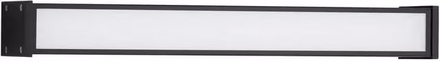 Netlighting Nova Outdoor Flush Wall Lamp in Dark Anthracite Grey, 21W LED, 974lm, 3000K Warm White, IP65 Rated