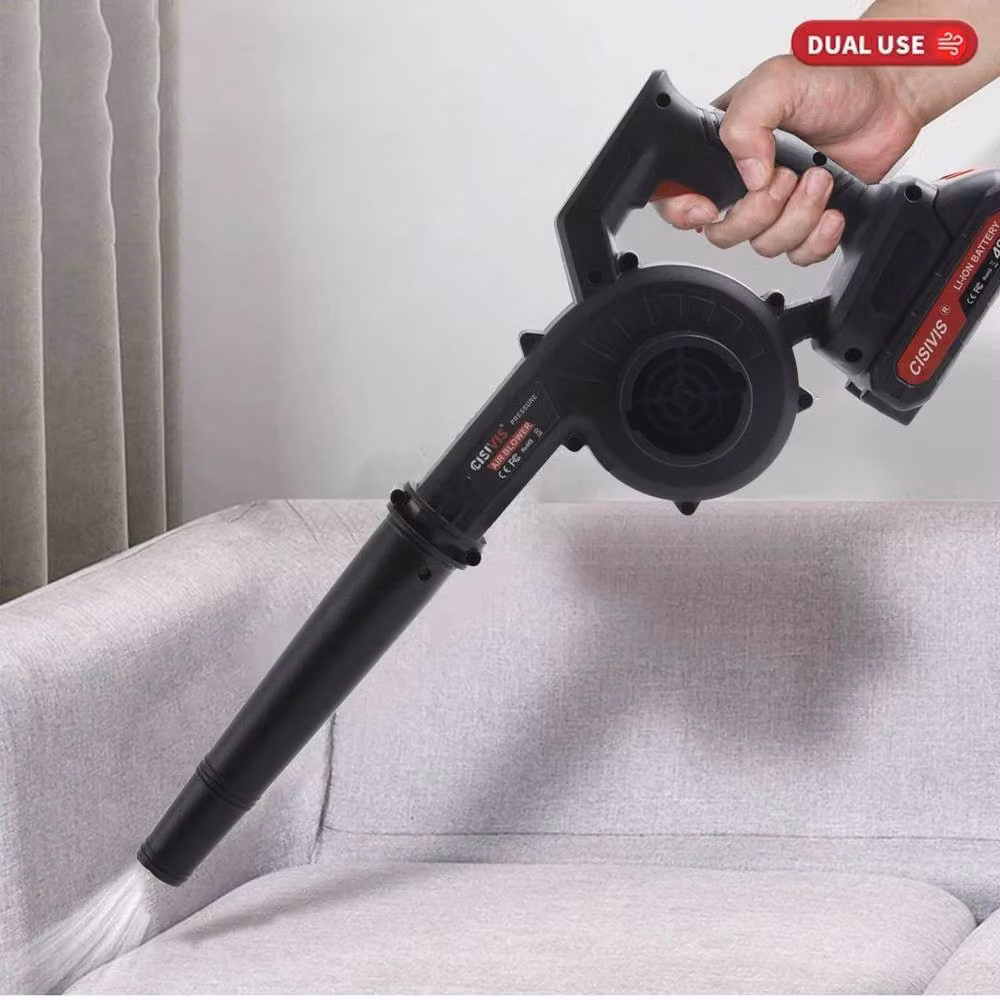 EONLION 2-in-1 Cordless Leaf Blower with Rechargeable Battery, Black – 3