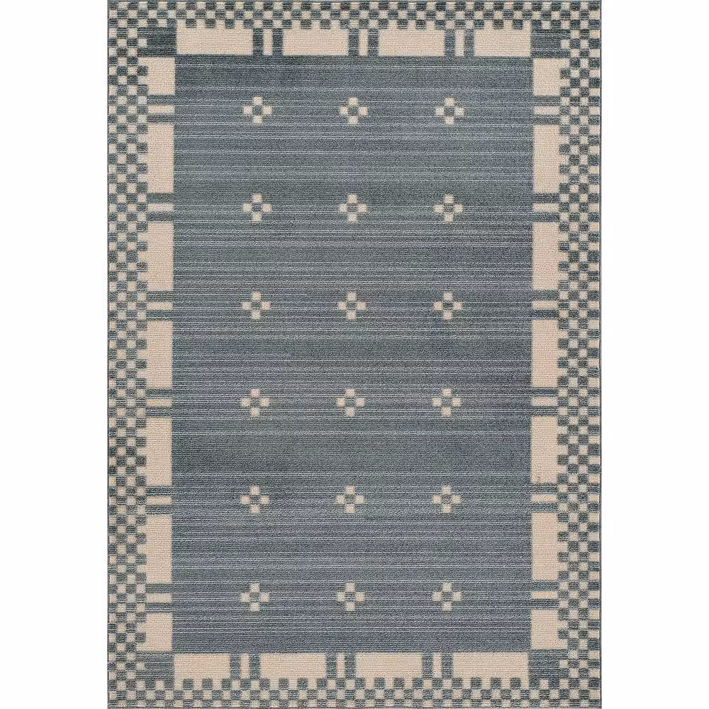 Livabliss Fifth Avenue Diamond Rug in Blue, W/D/H: 153 x 220 cm – 2