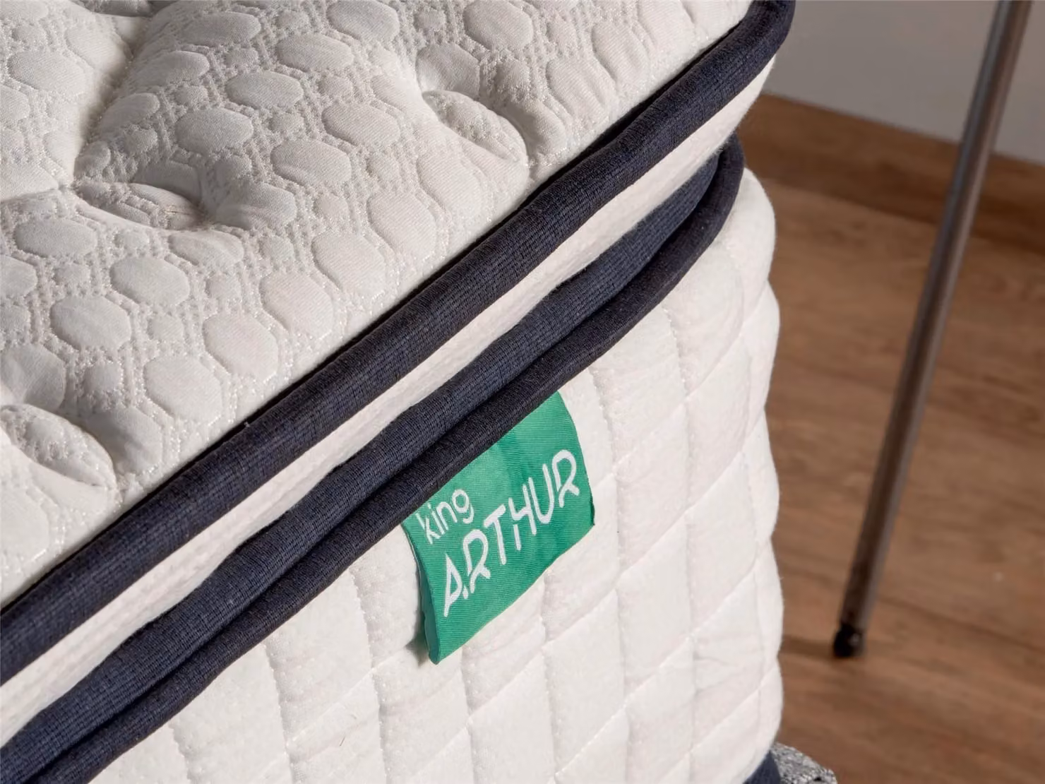 Arthur Sleep King Arthur Hybrid Mattress in White, W/D/H: 120 x 200 cm – 4