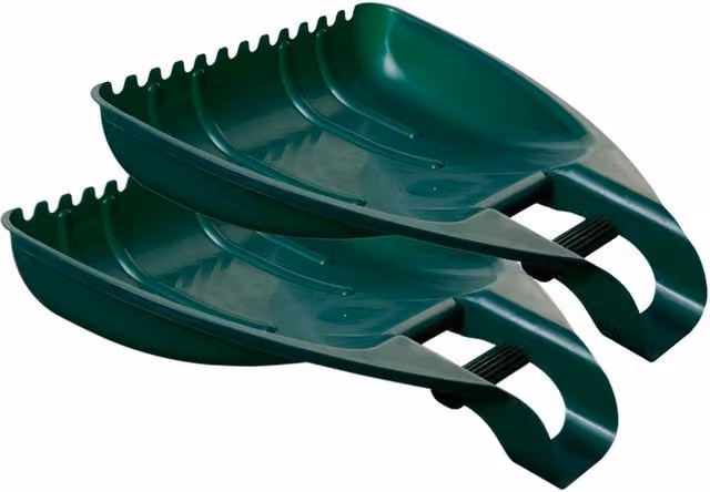 Havendro Heavy Duty Garden Leaf Grabber Set in Green – 1