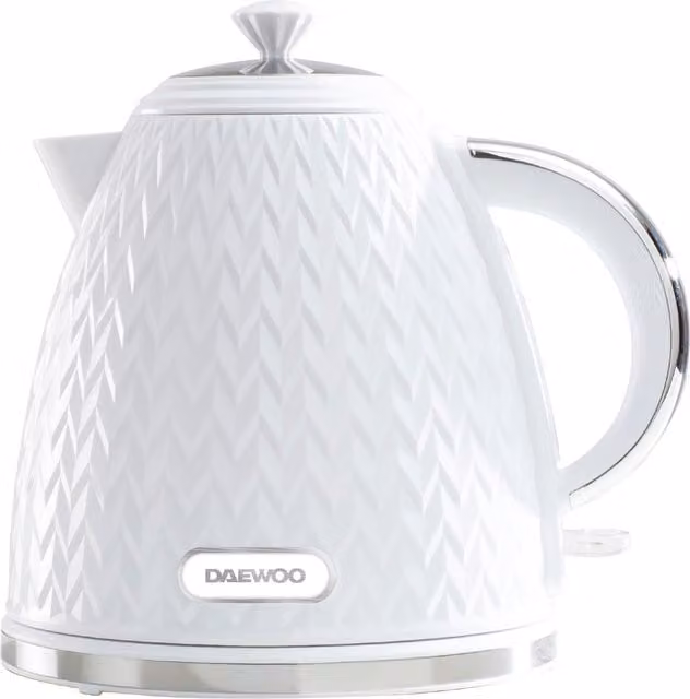 Daewoo Argyle 1.7 l Rapid Boil Jug Kettle, White SDA1780GE
