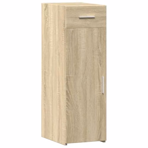 vidaXL Sonoma Oak Sideboard in Brown, W/D/H: 30 x 42.5 x 93 cm – 1