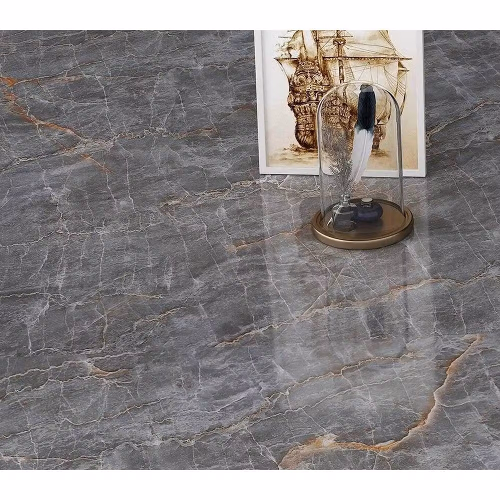 PAWNORA Grey Marble Self Adhesive Waterproof Vinyl Worktop Cover – 3