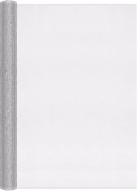 Berkfield Home Aluminium Mesh Screen, Silver, W: 80 cm, L: 500 cm