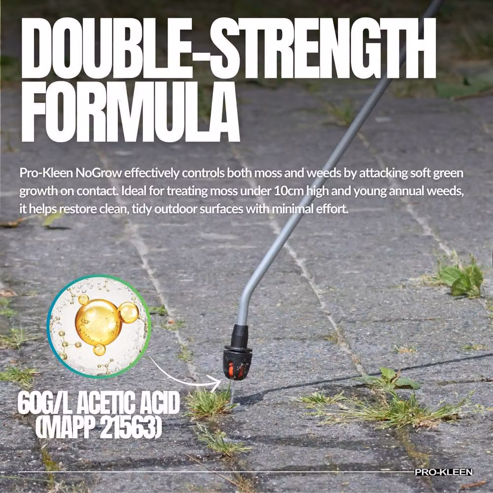 ProKleen NoGrow Moss Killer for Paths and Drives, 2 x 5 l – 4