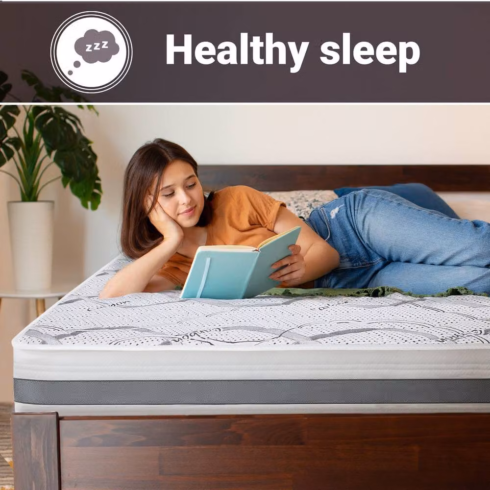 The White Stone Antibacterial Cold Foam Orthopedic Mattress, White, W/D/H: 115 x 175 x 25 cm – 7