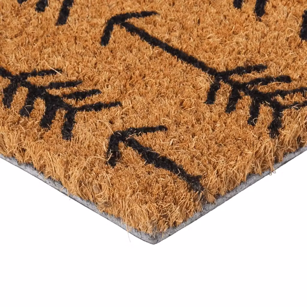 Berkfield Home Brown Tufted Coir Door Mat, W: 45 cm, D: 75 cm – 2