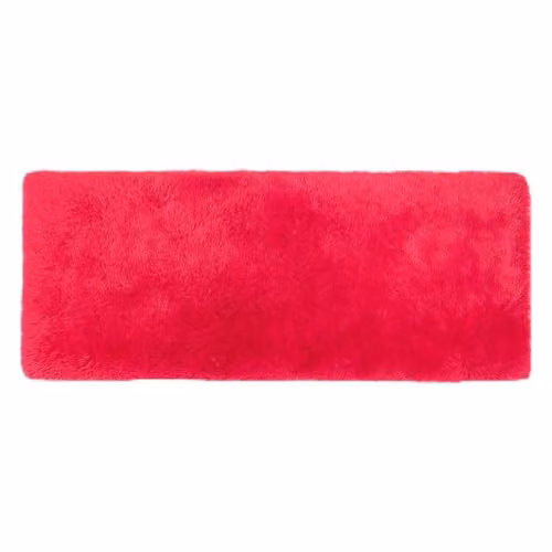 OHS Pink Soft Fluffy Shaggy Area Rug, W/D: 80 x 150 cm
