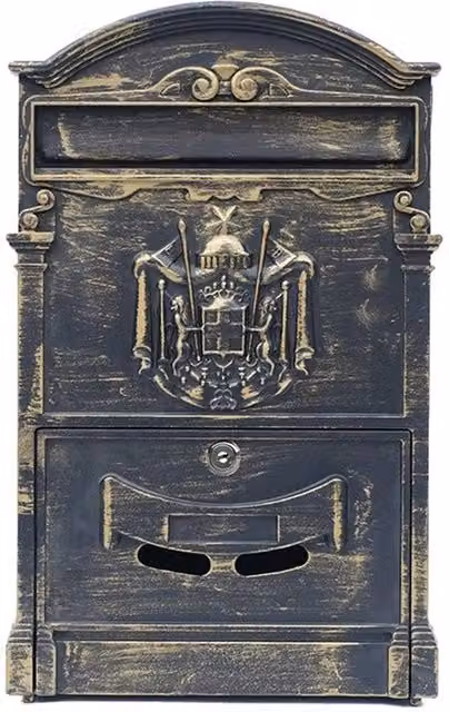 SPETLEK Aluminium Large Letter Mail Box in Bronze