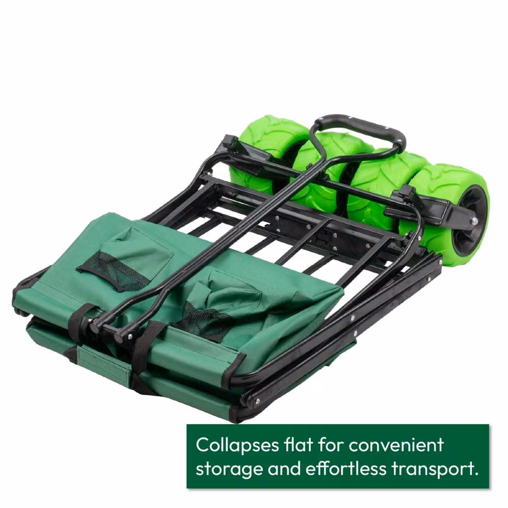 SPETLEK Folding Garden Trailer in Green – 2