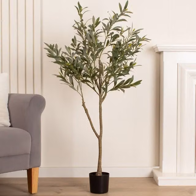 Scottish Everlastings Ltd 120 cm Green Mediterranean Olive Tree – 1