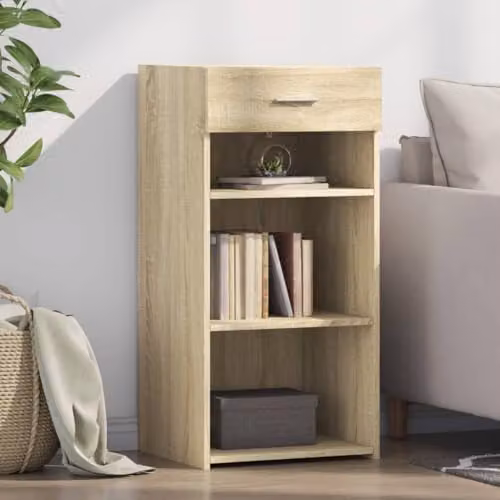 vidaXL Sonoma Oak Sideboard in Brown, W/D/H: 45 x 42.5 x 93 cm – 2
