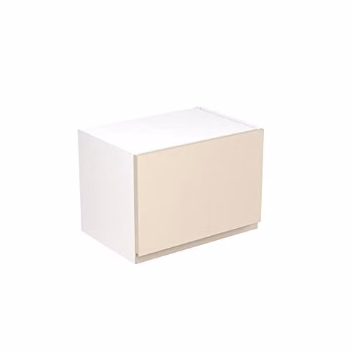 Kitchen Kit Cashmere Matt Bridging Wall Cabinet with J-Pull Doors, W/D/H: 50.0 x 36.0 x 36.0 cm