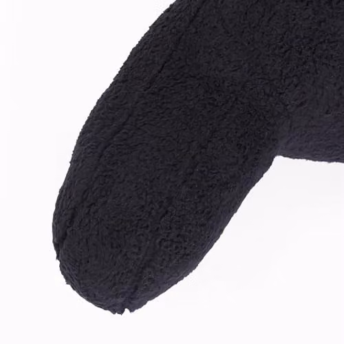 OHS Teddy Fleece Reading Pillow with Arms for Adults in Black W/D/H: 60 x 40 x 60 cm – 5
