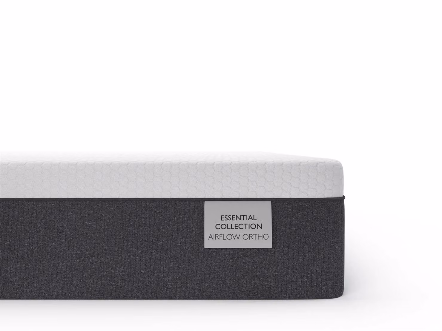 Snuggle Beds Essential Airflow Orthopaedic Reflex Foam Mattress in White, W/D/H: 200 x 180 x 20 cm – 3