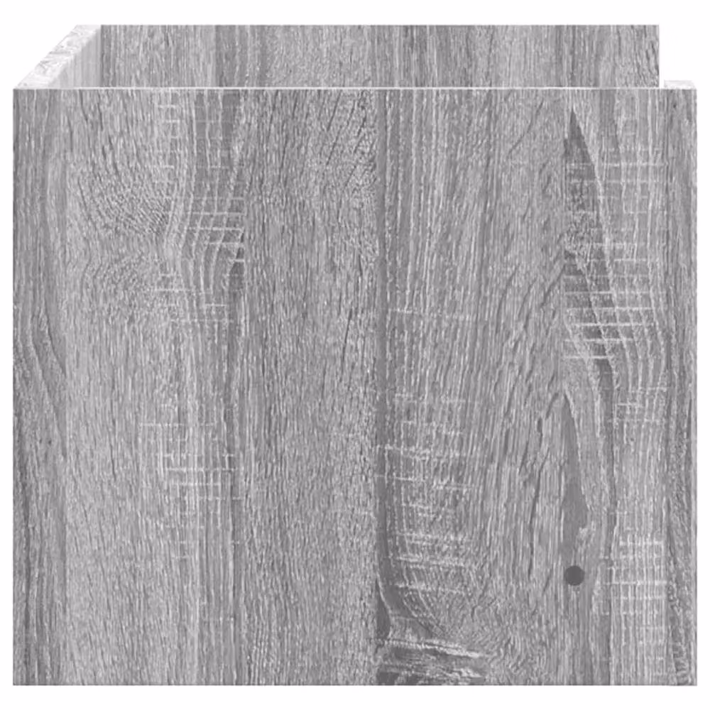 Berkfield Home Wall Mounted Shelf in Grey Sonoma, W: 70.5 cm, D: 35 cm, H: 30.5 cm – 4