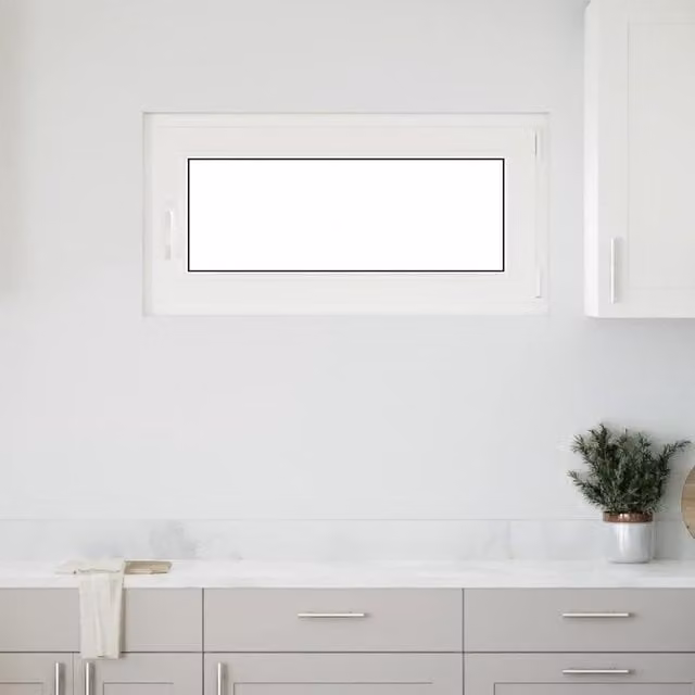 Berkfield Home RISOR Basement Tilt and Turn Window, Anthracite, W: 100 cm, H: 50 cm