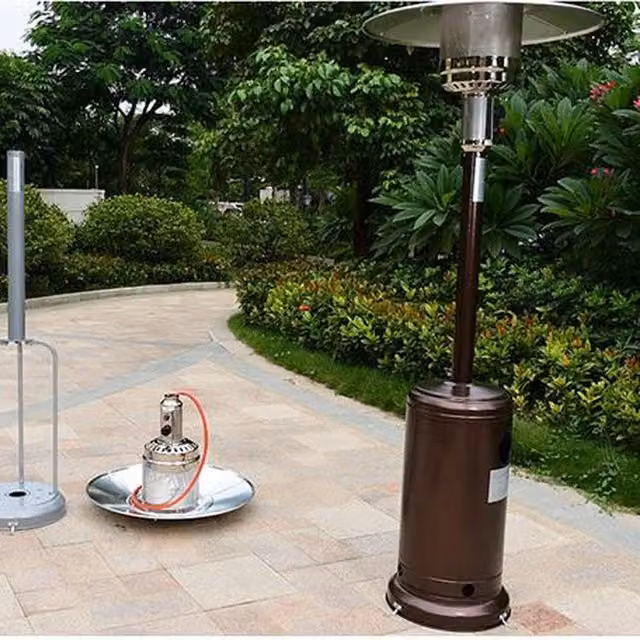 Palm Spas Bronze Outdoor Gas Patio Heater for your Garden