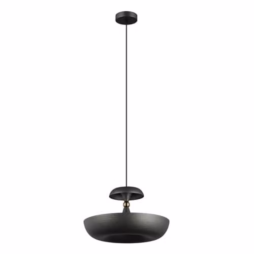 Netlighting Marina Modern Grey Metal Pendant Ceiling Light with E27 Socket