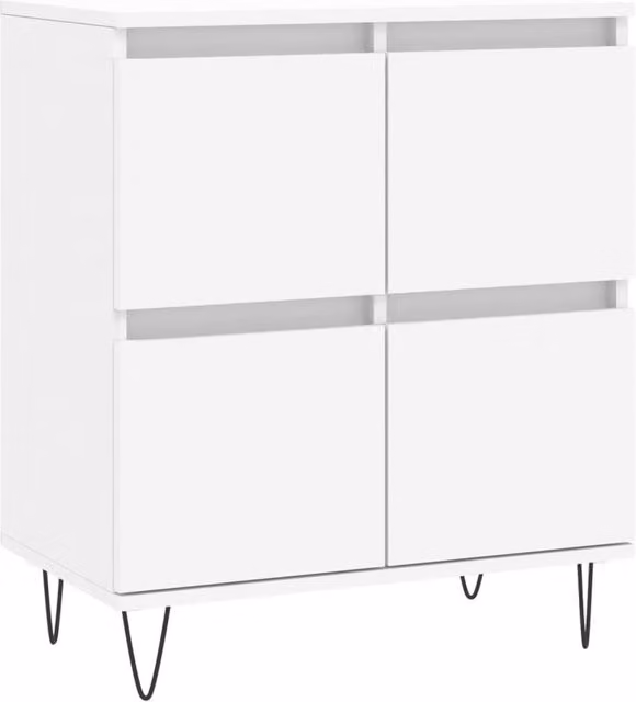 Berkfield Home White Modern Sideboard W/D/H: 60 x 35 x 70 cm – 1