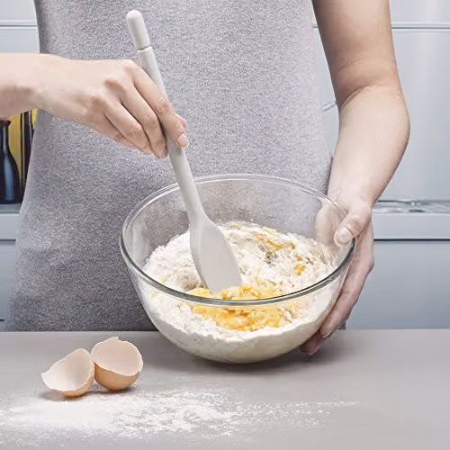 Zeal Non-Stick Silicone Cooking Spoon in Grey, 30 cm – 5