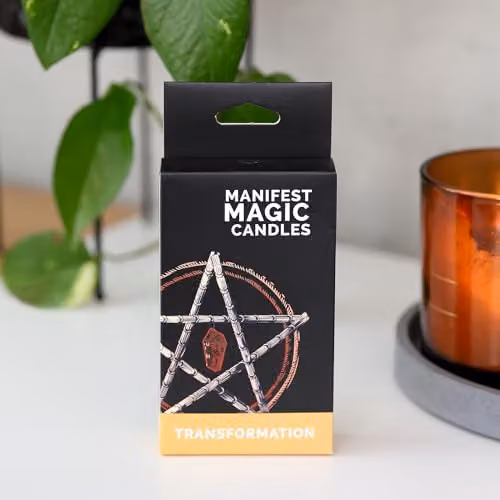 KDMD Manifest Magic Black Candles, Pack of 12 – 4