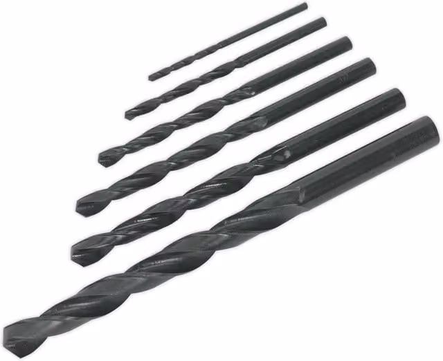 Loops 6 Piece Roll Forged HSS Twist Drill Bit Set, Multicolour – 1