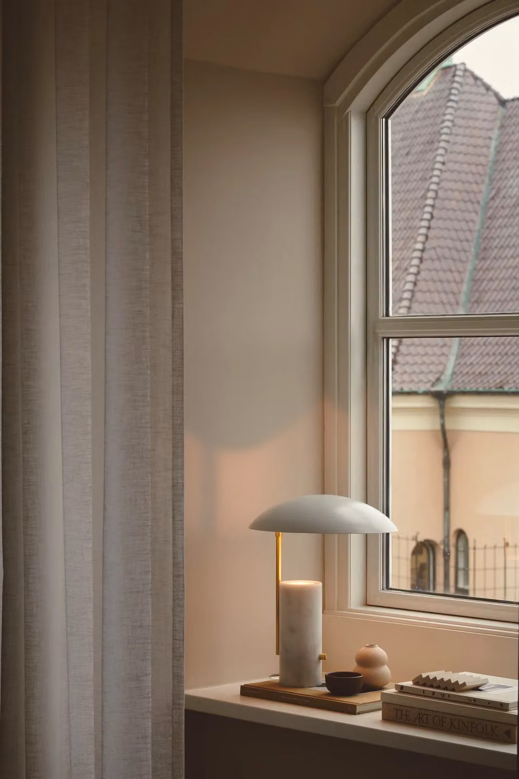 Nordlux Madem Table Lamp with White Marble Base and GU10 Socket – 3