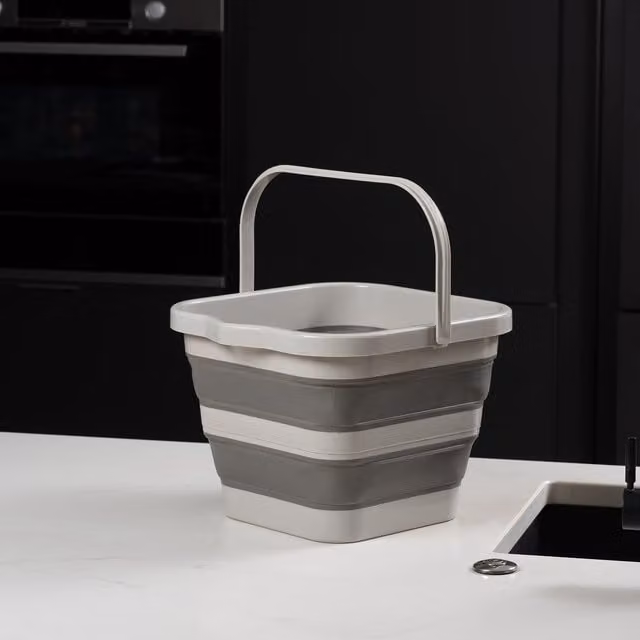 Addis Grey Collapsible Bucket