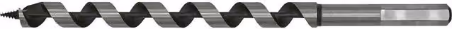 Loops Silver Hardened Auger Wood Drill Bit with Hexagonal Shank, 14 x 235 mm – 1