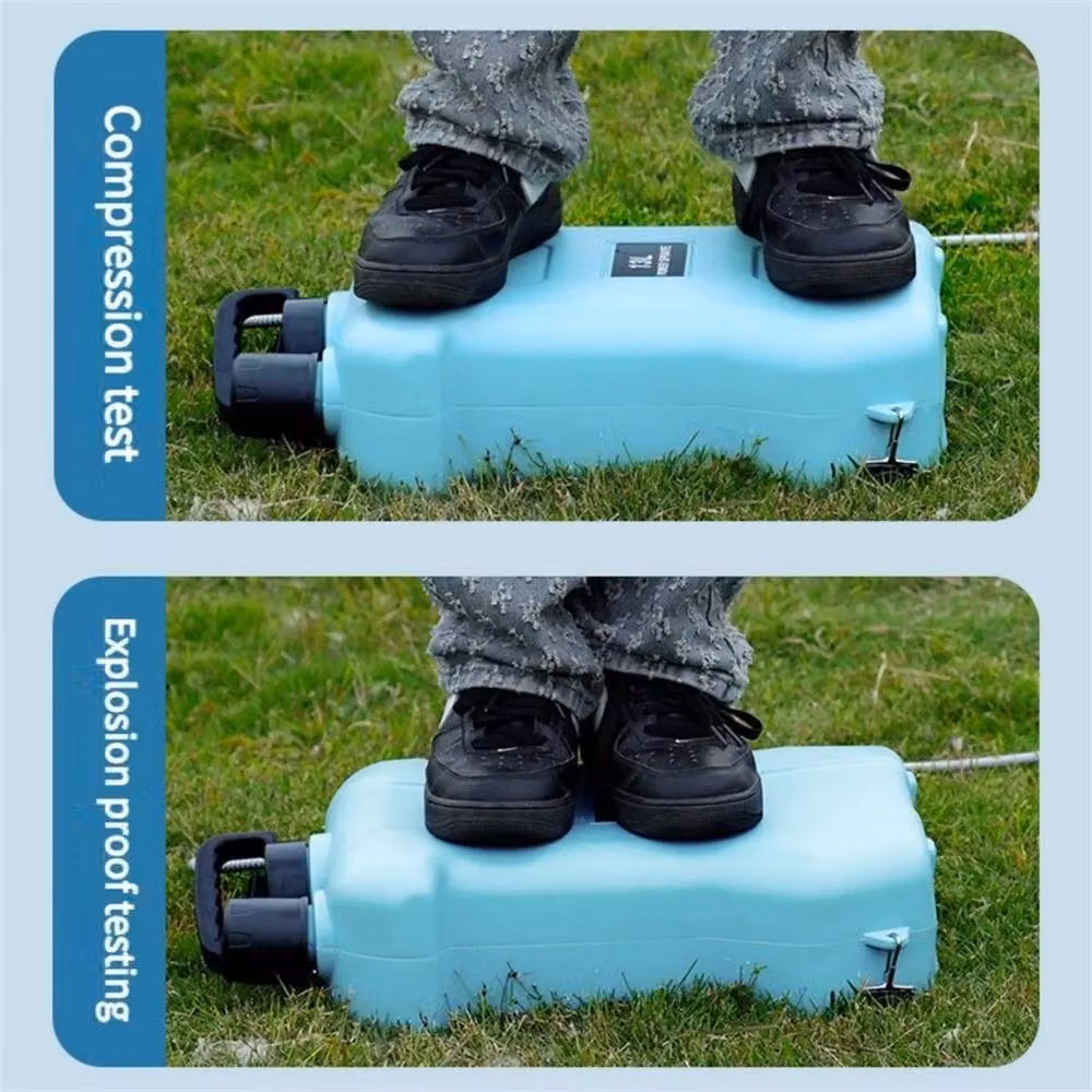 Nordara 15L Garden Pressure Sprayer Knapsack with Rechargeable Electric Pump in Blue – 3