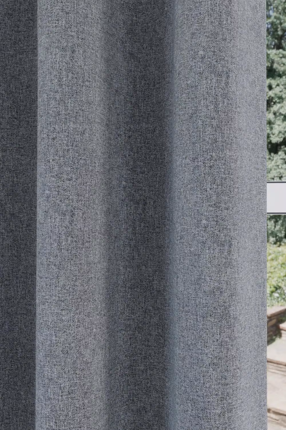 Enhanced Living Austin Blackout Eyelet Curtains Grey W/H: 117 x 229 cm – 2