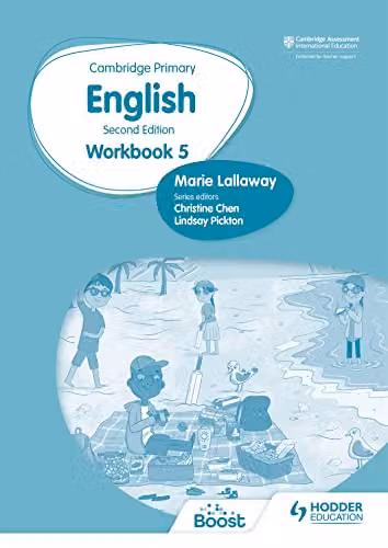Hodder Education Cambridge Primary English Workbook 5, Blue