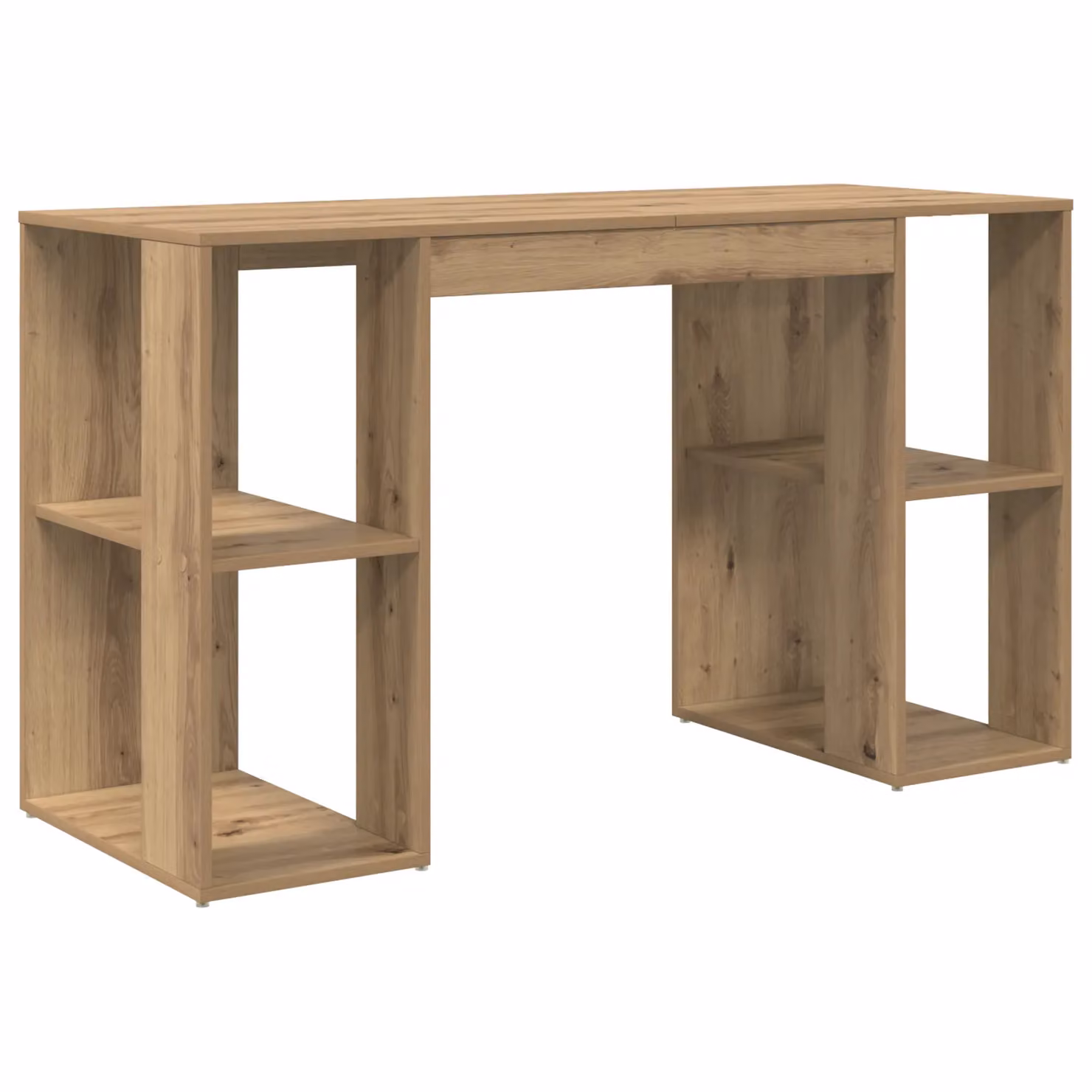 Berkfield Home Artisan Oak Writing Desk in Brown – 2
