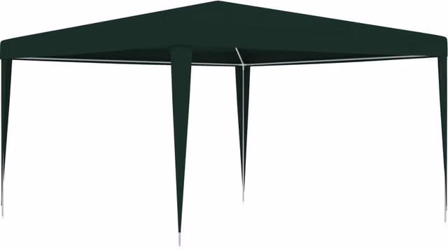 Berkfield Home Professional Party Tent, Green, W 4 m x D 4 m
