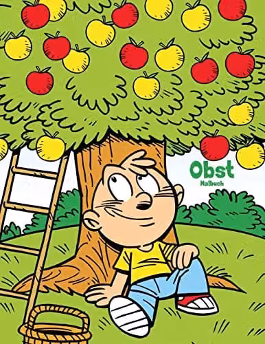 Obst-Malbuch 1: Volume 1 Colouring Book by Createspace for Children, Multicolour