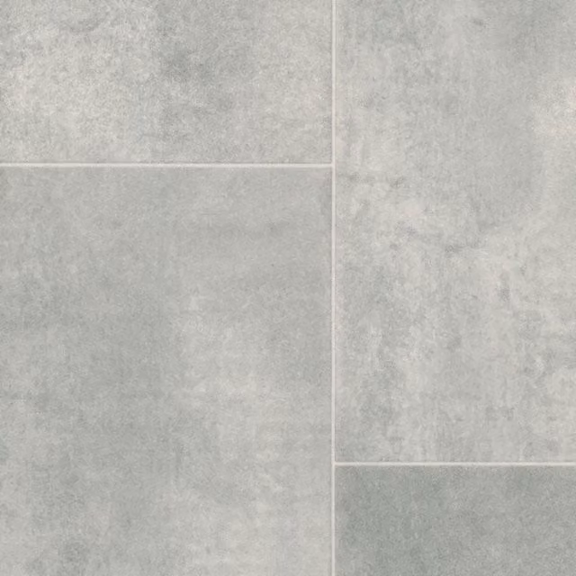 IVC Grey Stone Tile Effect Non Slip Vinyl Flooring, Thickness: 2.0 mm