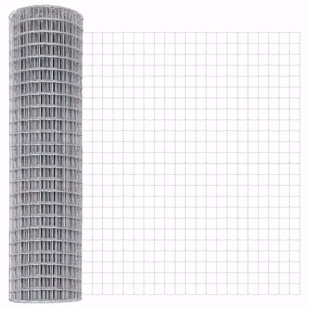 Berkfield Home Modern Euro Fence Galvanised Steel in Grey, H: 140 cm x W: 10 m – 2