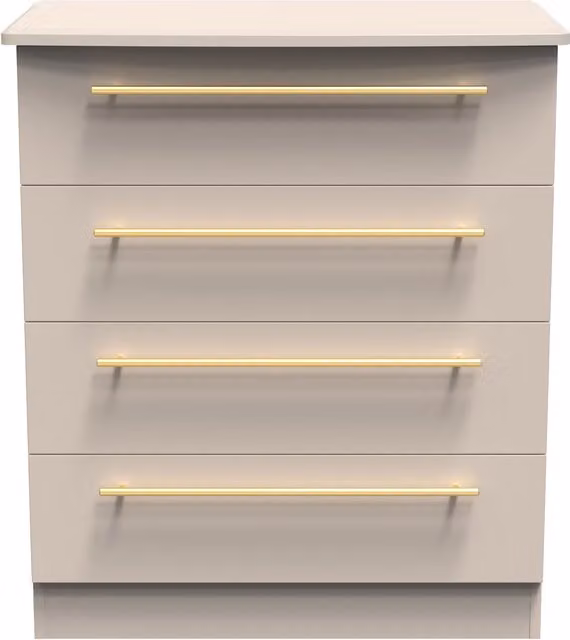 Helmsley 4 Drawer Chest in Taupe